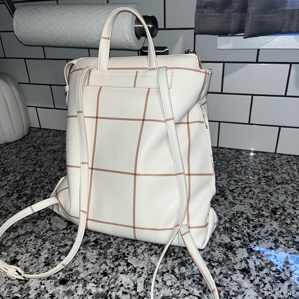 Modern Faux Leather Backpack